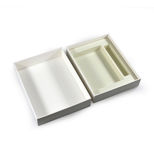 white lid and base box